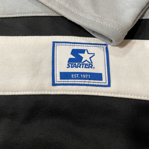 Las Vegas Raiders Starter Men’s Hockey Style Hoodie Retails For $125 - Picture 6 of 15